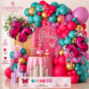Butterfly Happy Birthday Balloon Decoration Set