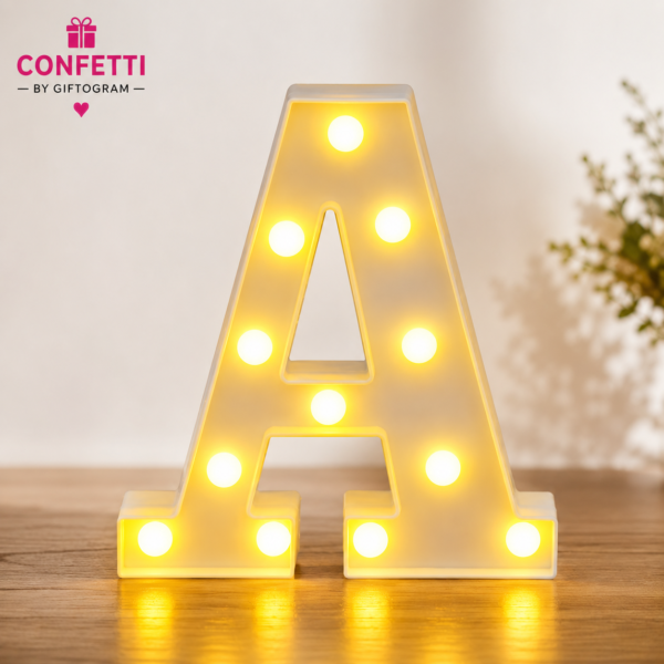 LED Letter A Marquee Light