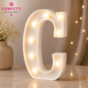 LED Letter C Marquee Light