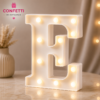 LED Letter E Marquee Light