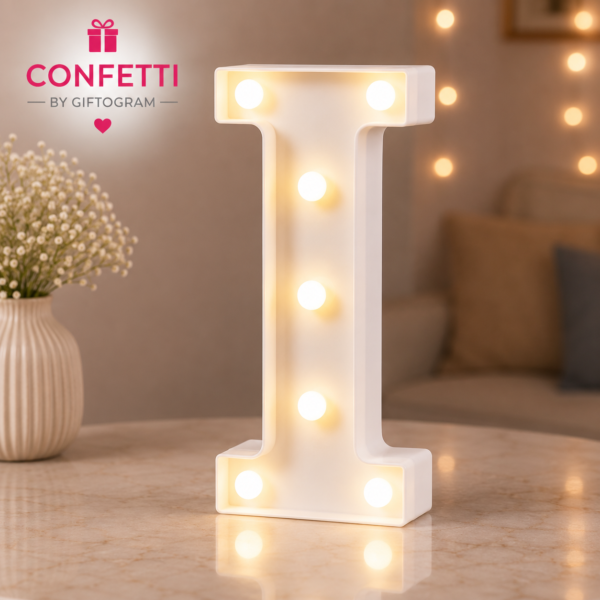 LED Letter I Marquee Light