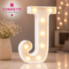 LED Letter J Marquee Light