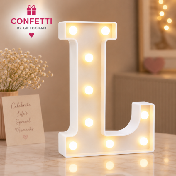 LED Letter L Marquee Light