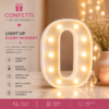 LED Letter O Marquee Light