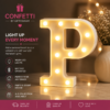 LED Letter P Marquee Light