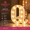LED Letter Q Marquee Light