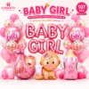 Baby Girl Balloon Decoration Set (107 PCS)