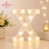LED Letter X Marquee Light