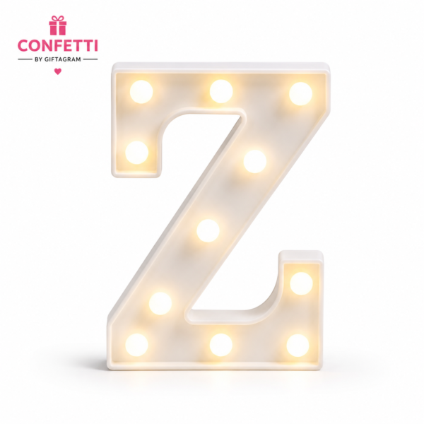 LED Letter Z Marquee Light |