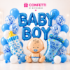 Baby Boy Balloon Decoration Set (89 PCS)