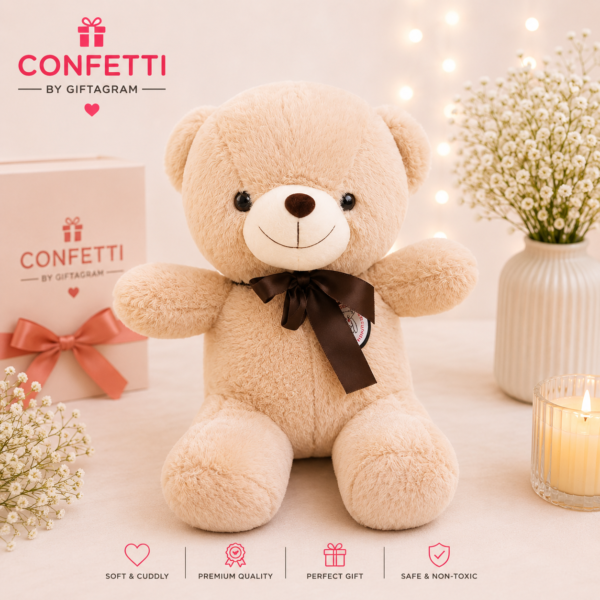 Classic Beige Teddy Bear Plush Toy