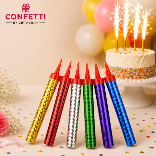 Sparkler Cake Candles (6 PCS)