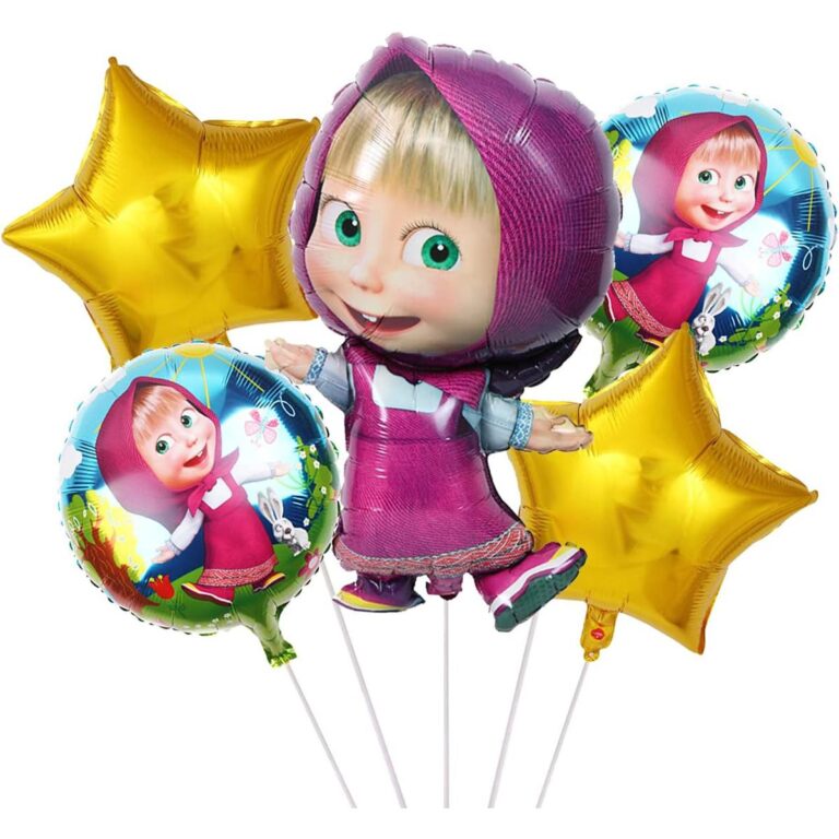 Masha and the Bear Foil Balloon Set
