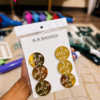 Pakistan Independence Day Golden Badge Set (Pack of 6)