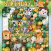 Jungle Safari Birthday Balloon Decoration Set