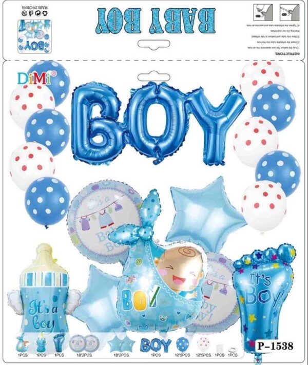It's a Boy Baby Shower Balloon Decoration Set